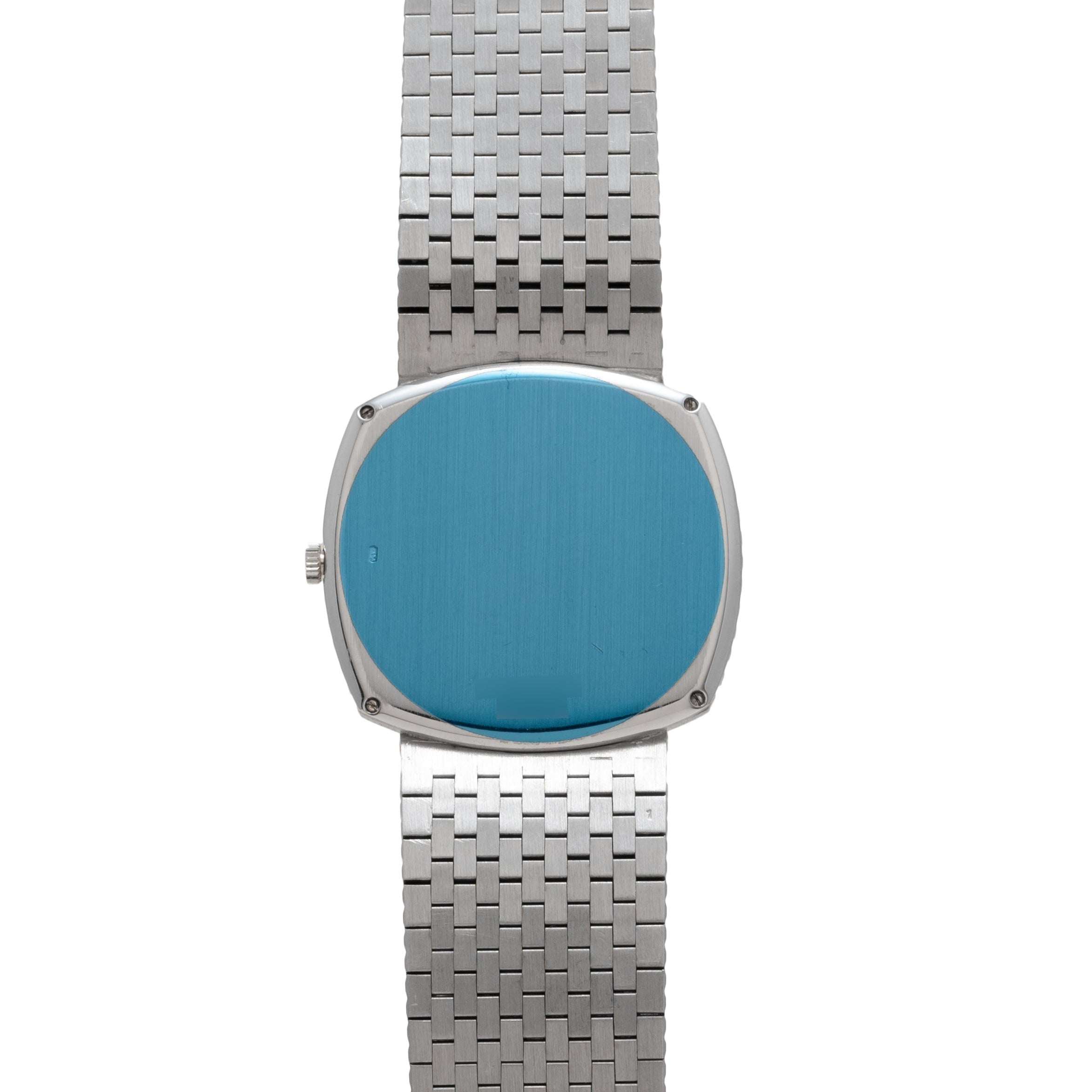 Sqound' White Gold Dress Watch