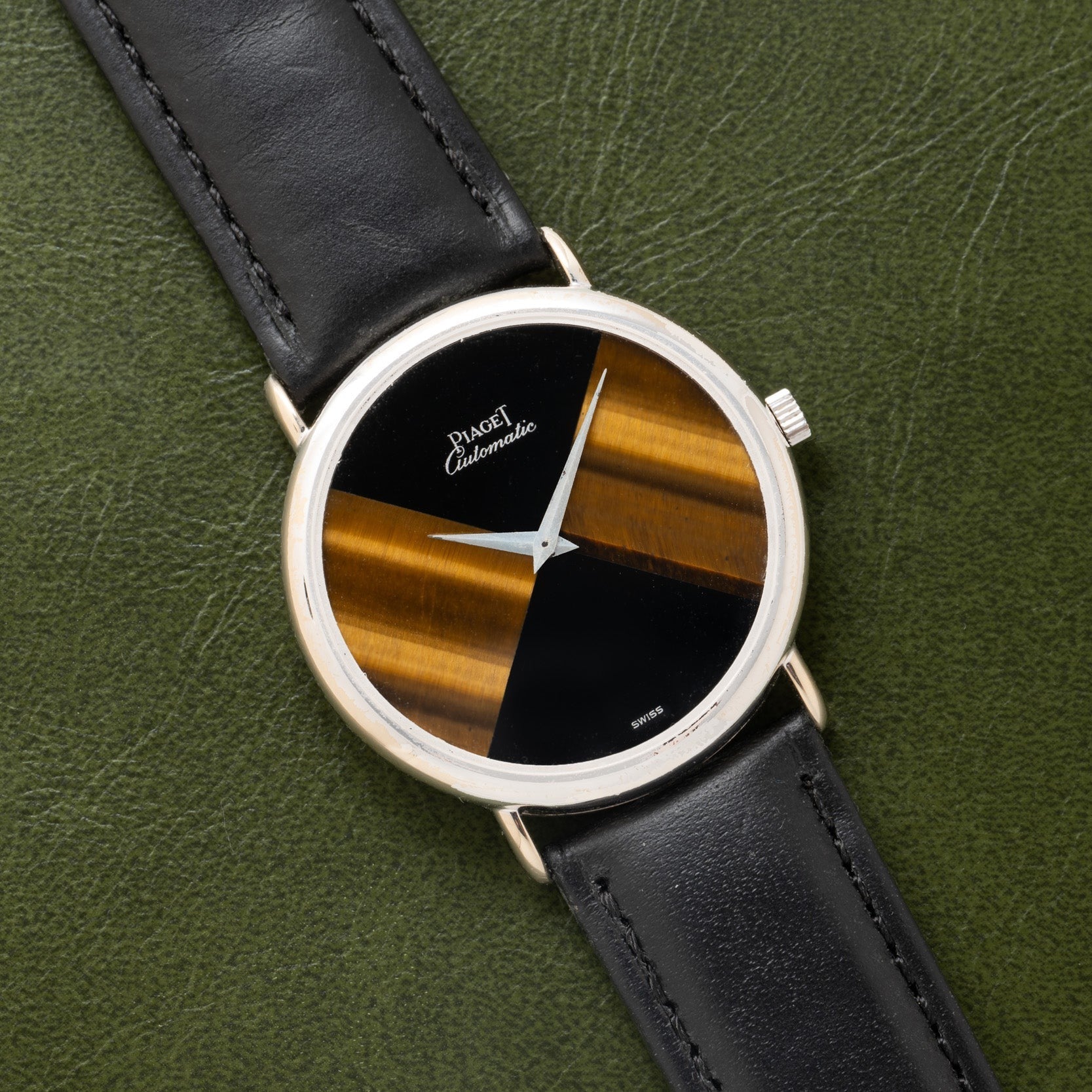 Tiger's Eye Onyx' Dress Watch