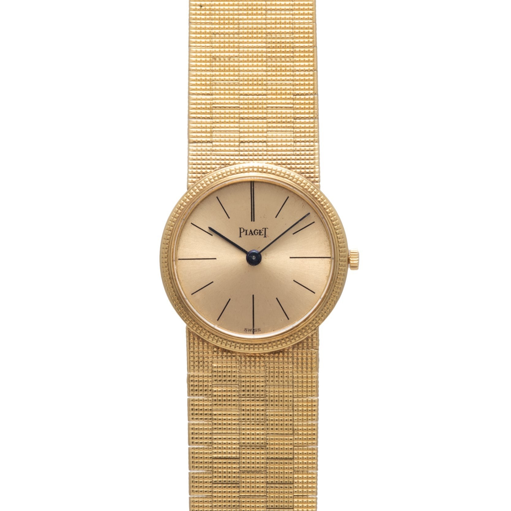 18K Yellow Gold Dress Watch
