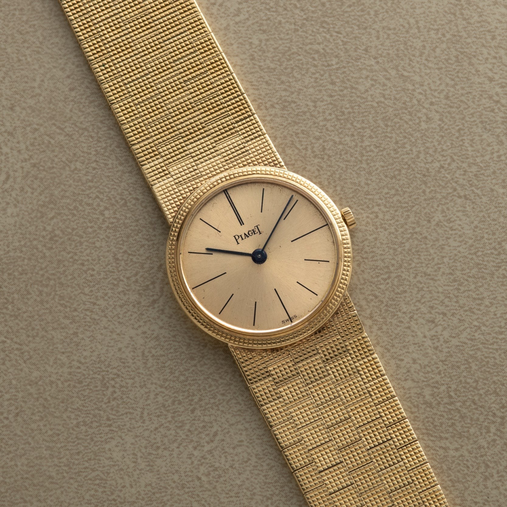 18K Yellow Gold Dress Watch