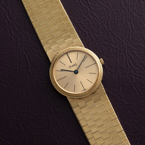 18K Yellow Gold Dress Watch
