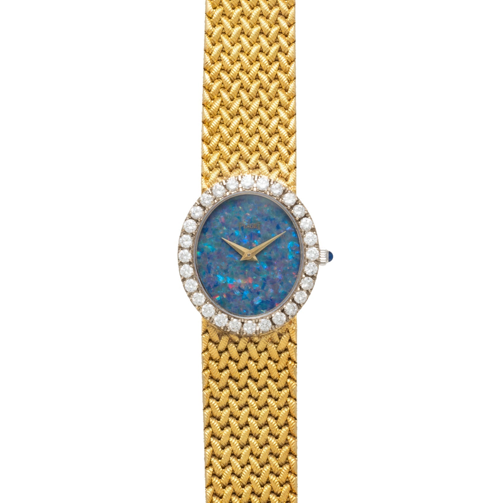 Opal' Yellow Gold Dress Watch