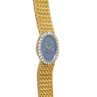 Opal' Yellow Gold Dress Watch
