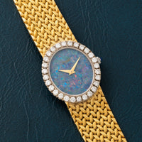 Opal' Yellow Gold Dress Watch