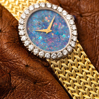 Opal' Yellow Gold Dress Watch