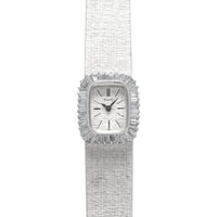 White Gold 'Bark Diamond' Dress Watch