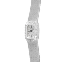 White Gold 'Bark Diamond' Dress Watch