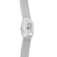 White Gold 'Bark Diamond' Dress Watch
