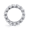 Pear Diamond Eternity Band