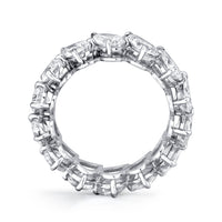 Pear Diamond Eternity Band