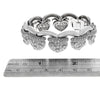 Fred Paris Liens de Coeurs Diamond Heart Bracelet in White Gold