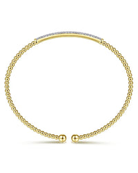 Gabriel & Co. Bujukan Diamond Bar Split Bangle