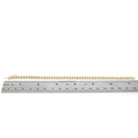 Alternating Diamond S Curve Inline Bracelet in Yellow Gold