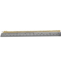 Diamond Twisted S Link Inline Bracelet