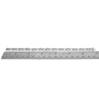 Round Diamond Heart Link Inline Bracelet