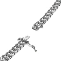 Diamond Inline Bracelet in White Gold