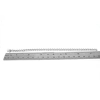 Diamond Inline Bracelet in White Gold