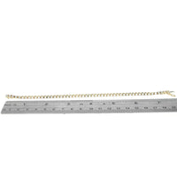 Diamond Inline Bracelet in Yellow Gold