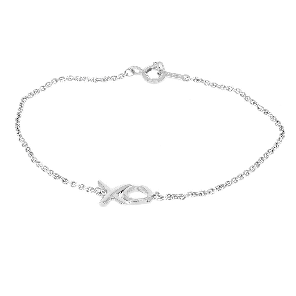 Tiffany & Co. Paloma Picasso Graffiti XO Bracelet in Silver