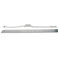 A. Link Abbracci Diamond Knot Bracelet in White Gold