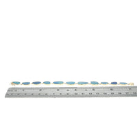 Australian Opal Doublet Inline Bracelet