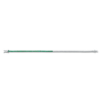 Green Emerald and Diamond Halfway Bracelet