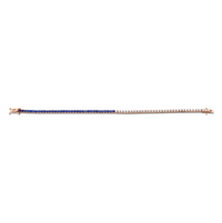 Blue Sapphire and Diamond Halfway Bracelet