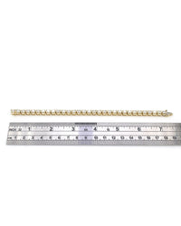 Diamond Inline Bracelet in Gold