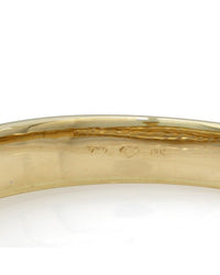 Diamond Pave Bangle Bracelet in Gold