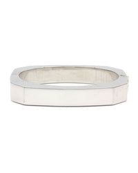Octagonal Bangle Bracelet on Gold