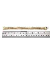Curb Chain Bracelet in Gold