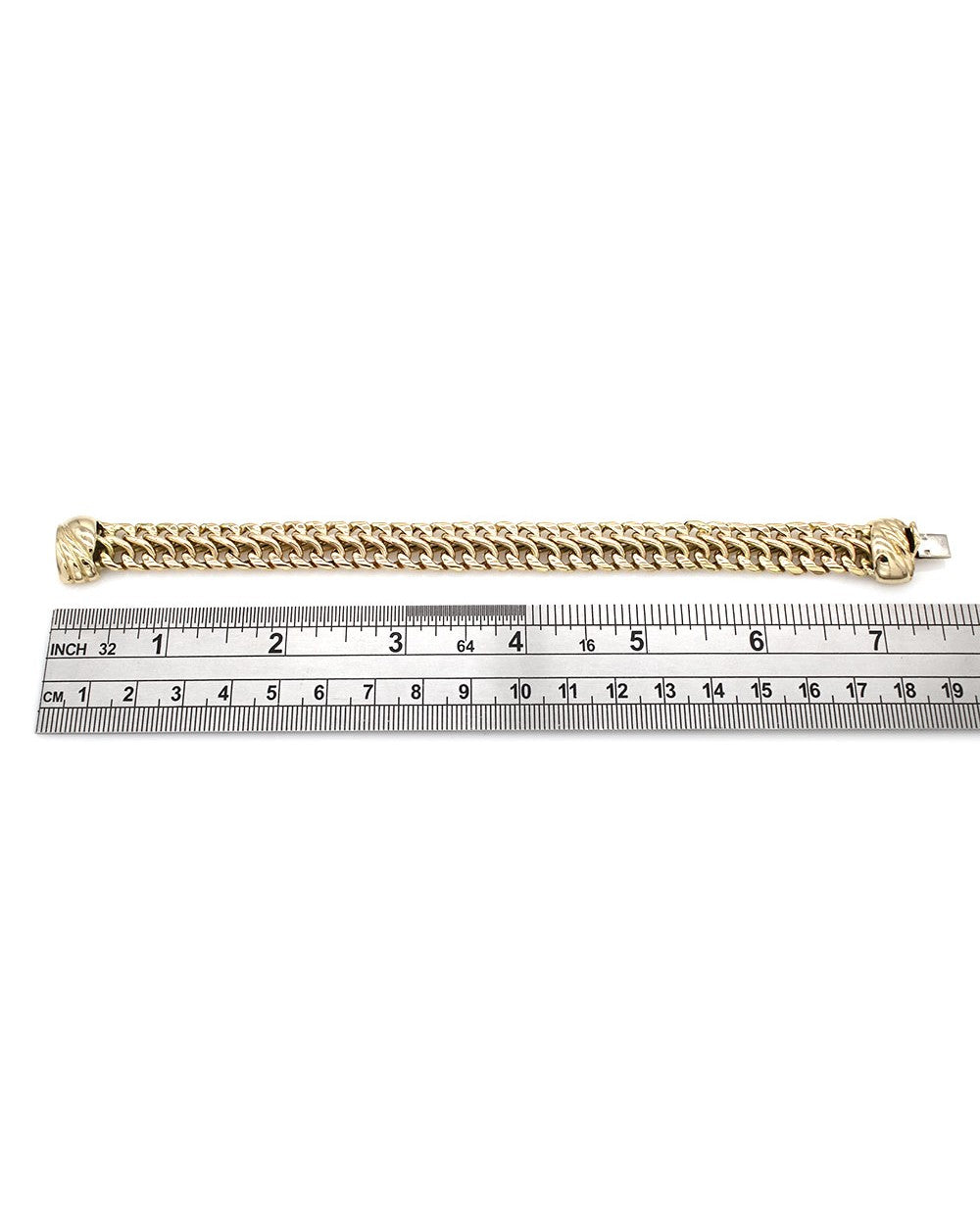 Curb Chain Bracelet in Gold