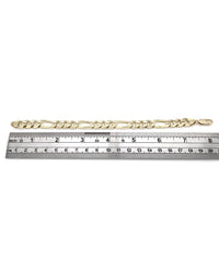 Figaro Bracelet in Gold