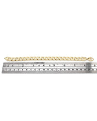 Curb Link Chain Bracelet in Gold