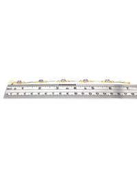 Tanzanite and Diamond Inline Bracelet in Gold