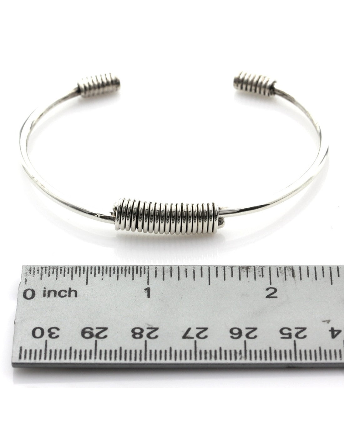 Wire Station Cuff in Silver