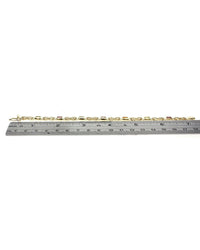 Multi Gem Station Link Bracelet