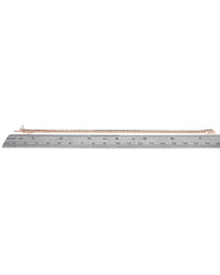 LeVian Diamond Inline Bracelet in Rose Gold