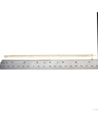 Diamond Inline Bracelet in Yellow Gold