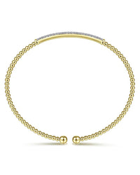 Gabriel & Co. Bujukan Diamond Bar Split Bangle