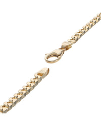 Curb Chain Bracelet in Yellow Gold