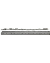 Diamond Butterfly Link Bracelet