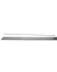 Diamond Inline Bracelet in White Gold