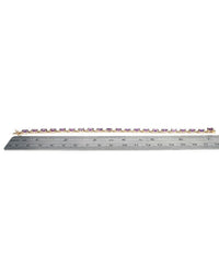 Amethyst Inline Bracelet in Yellow Gold