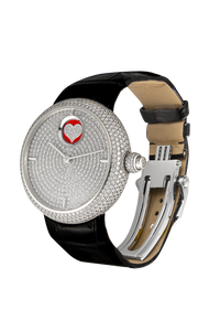 Bakkoura Emoji Full Diamonds Automatic Unisex Watch