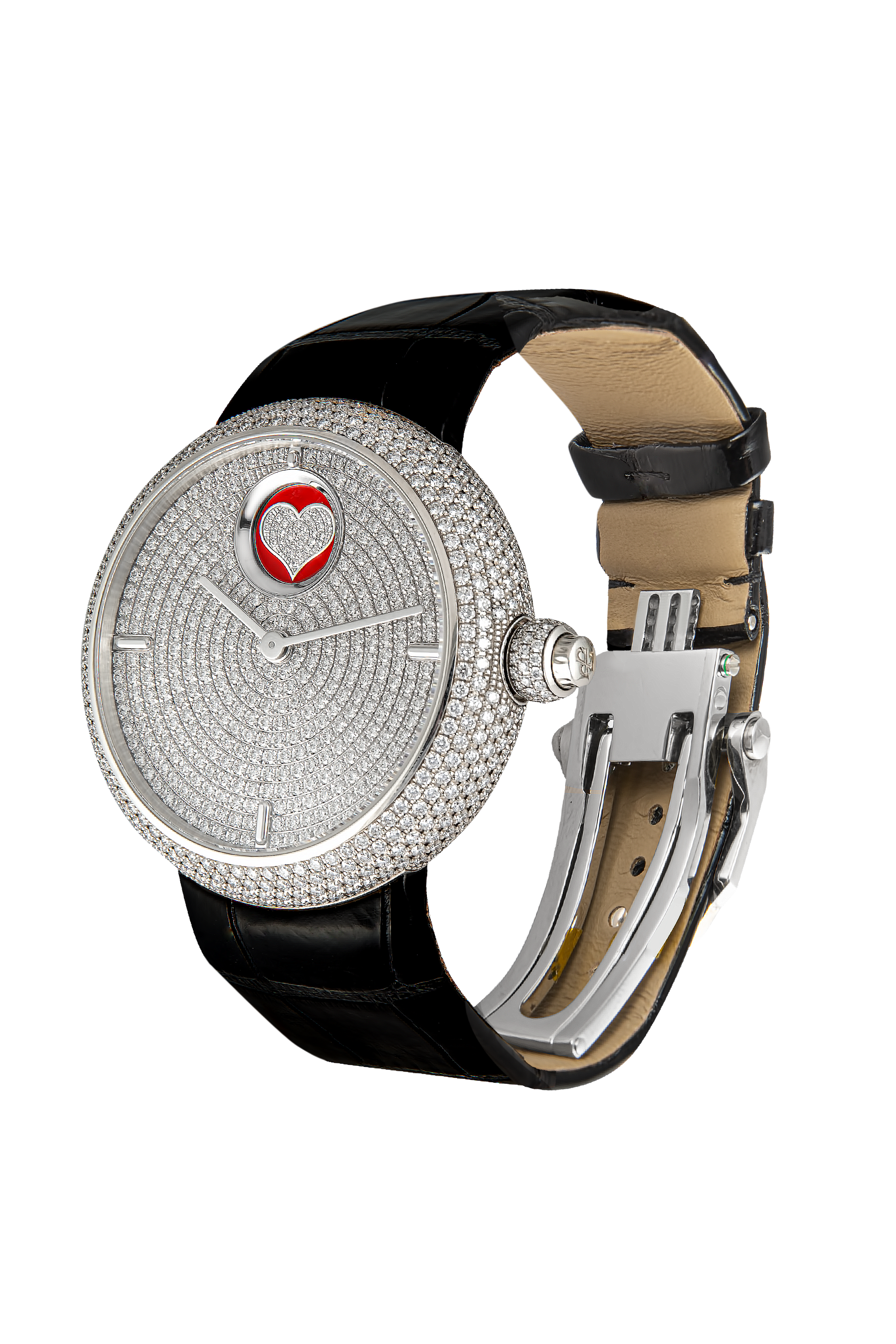 Bakkoura Emoji Full Diamonds Automatic Unisex Watch
