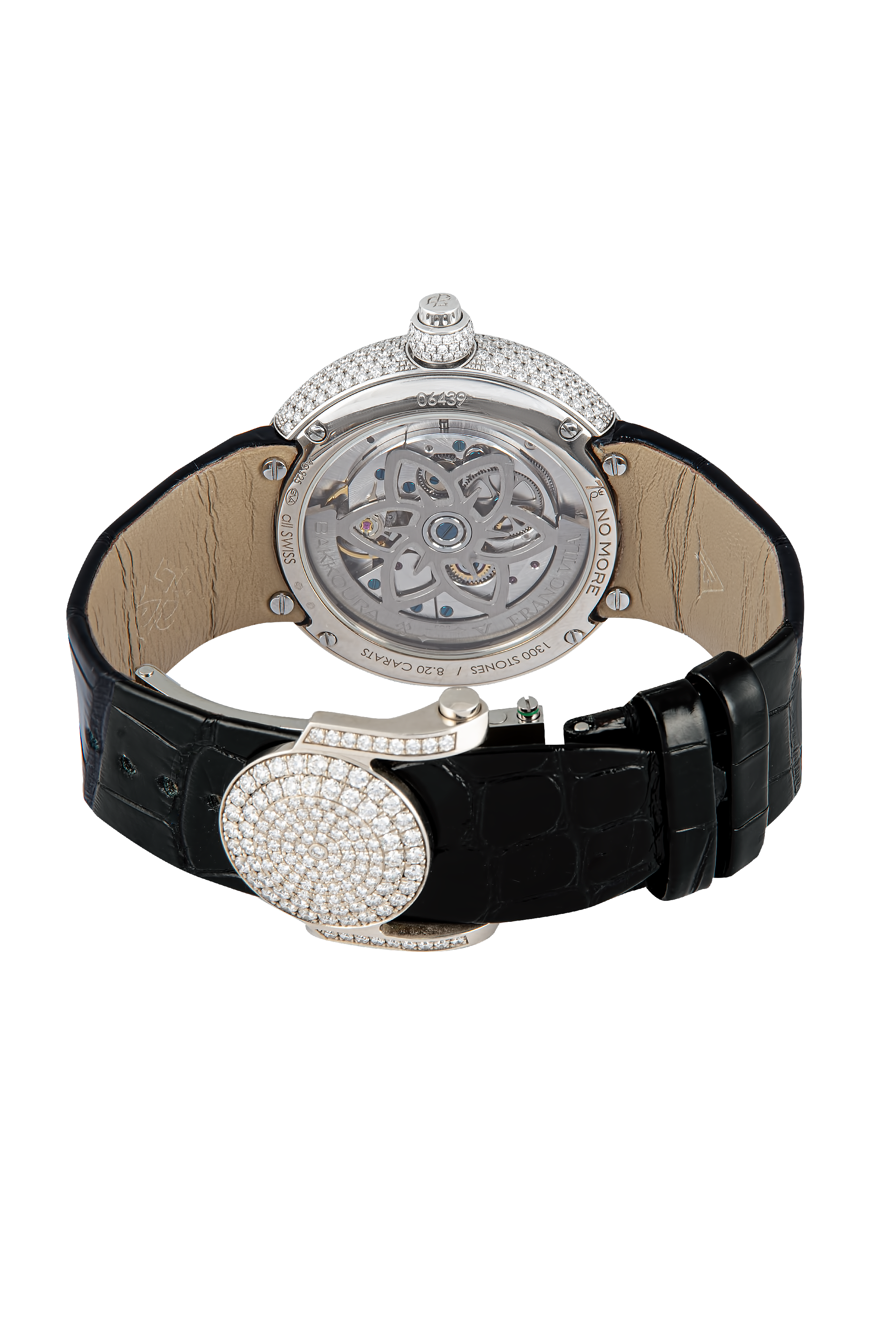 Bakkoura Emoji Full Diamonds Automatic Unisex Watch