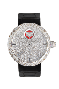 Bakkoura Emoji Full Diamonds Automatic Unisex Watch