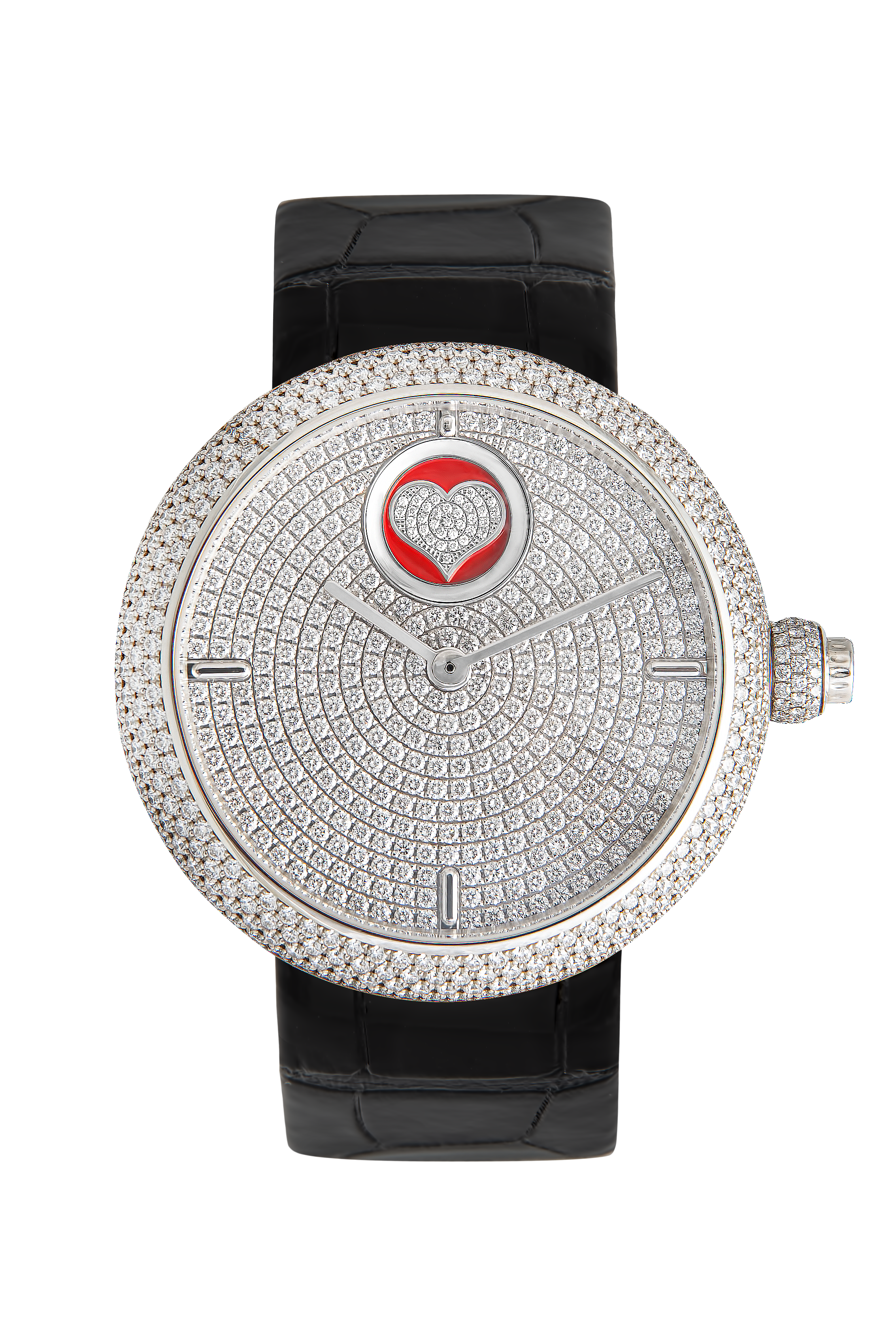 Bakkoura Emoji Full Diamonds Automatic Unisex Watch