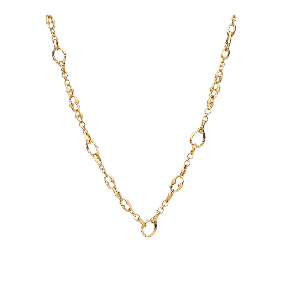 18KYG 18.5" CHARM NECKLACE